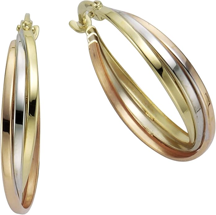 Orecchini a cerchio, oro | Intrend