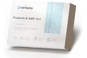 Prolactin & AMH Test for Women – Essential Hormone Assessment for Reproductive Health – at-Home Testing Kit – Analysis by CLIA-Certified Lab – Verisana