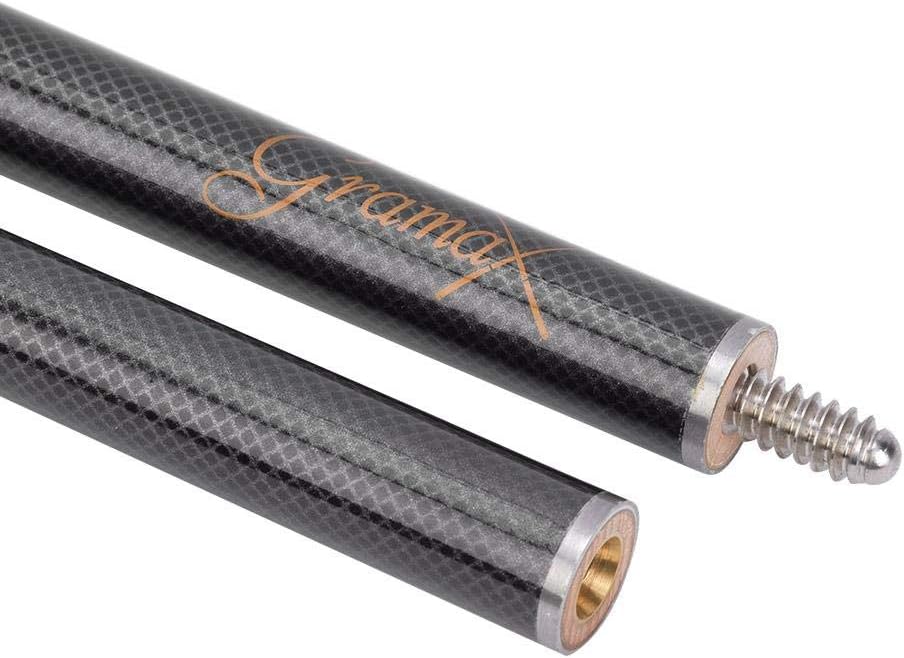 Billiard Pool Cues Stick 9MM Carbon Snooker Cues Stick Billiard Replacement Stick Front and Rear