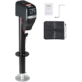 VEVOR Electric Trailer Jack, Power Tongue Jack Weight Capacity 4000 lbs, 9.84"-33.85" Electric Tongue Jack with Waterproof Co