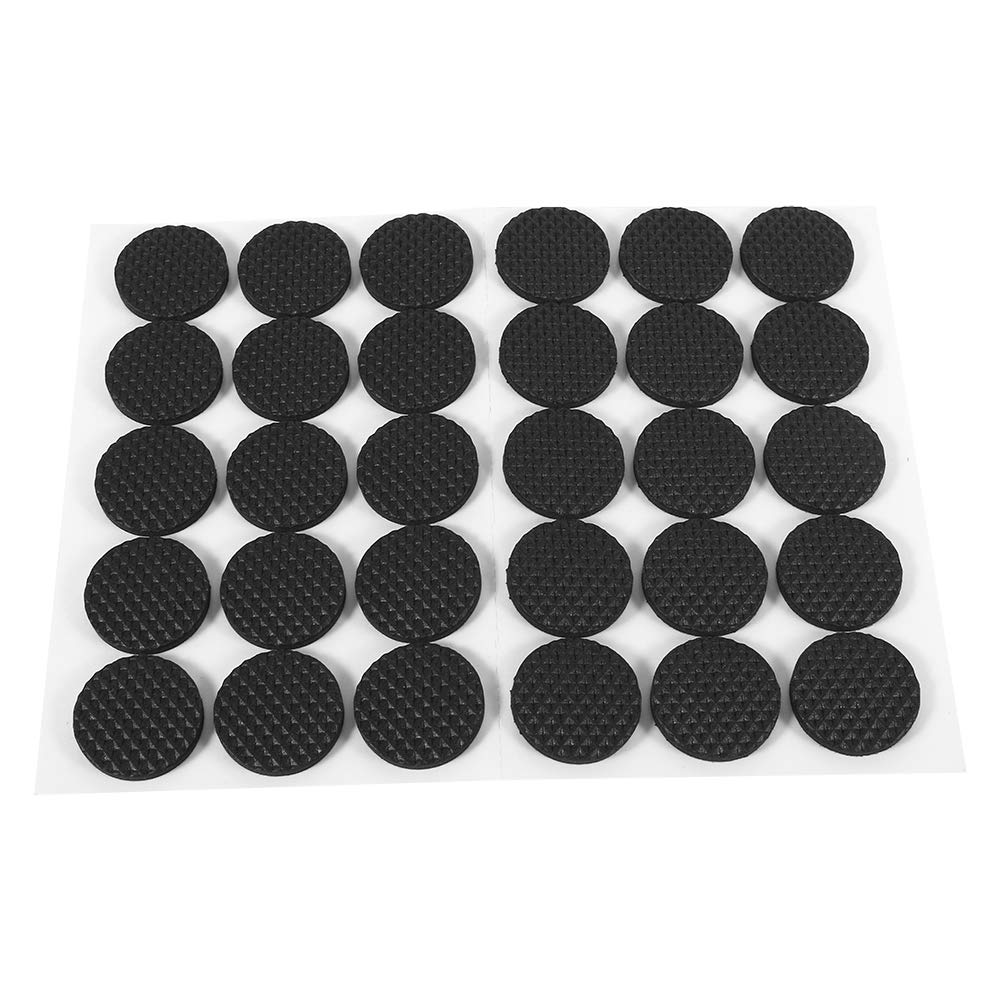 Voluxe Rubber Feet Pads, Durable 2.7cm/1" Dia Floor Protector Rubber Pads, for Wooden Floor Wall