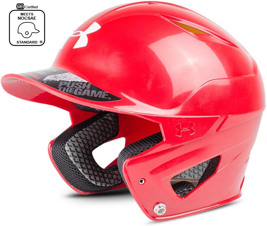 Under Armour Converge Batting Helmet - Solid Coated