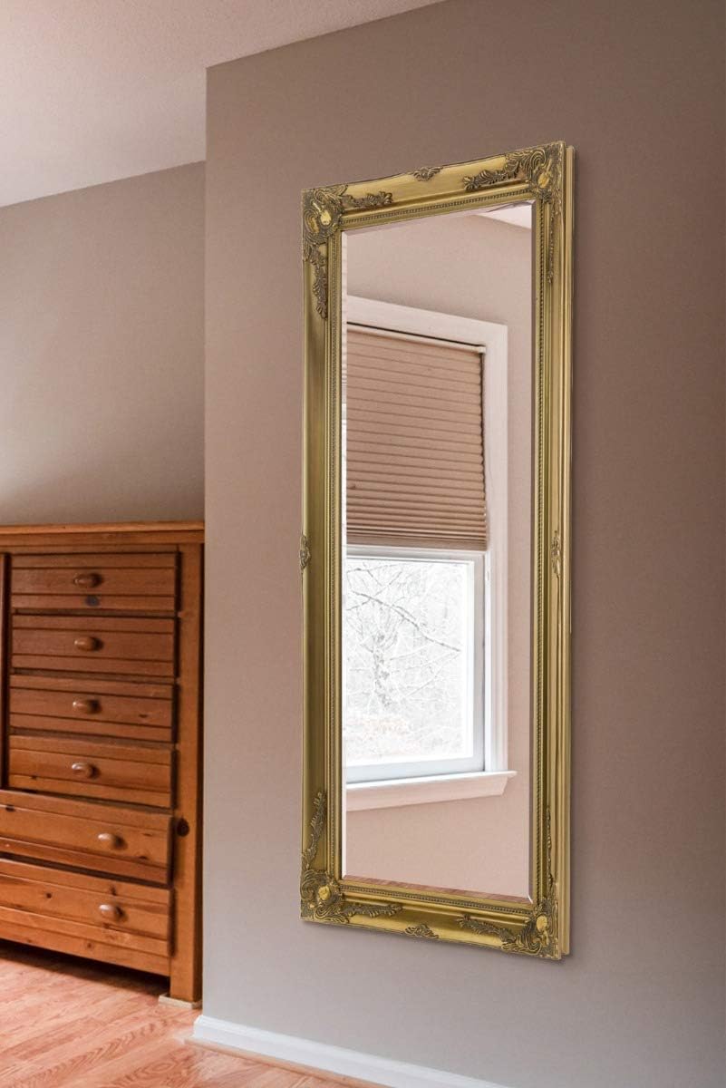 MirrorOutlet LL017A, Wood, Gold, 170 x 79, 170L x 79W cm - Image 3