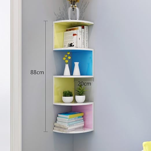 Libreria Ad Angolo In Legno Massello Scaffale Scaffale