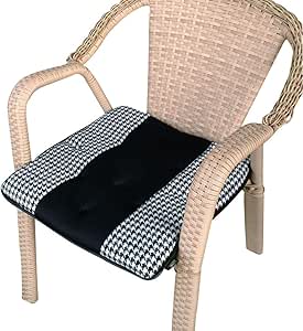 Wubingliu Silla de Comedor Cojín Cojín Cuadrado Enrejado Cojín del