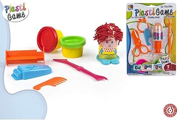 juego plastilina peluqueria