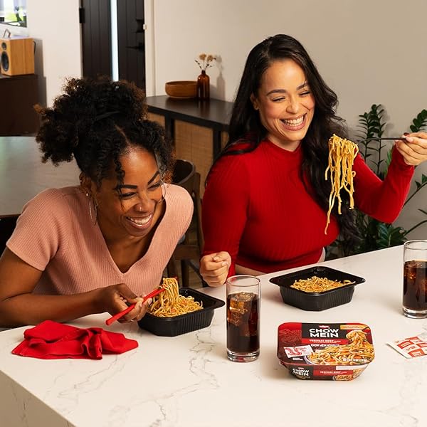 NISSIN CHOW MEIN NOODLES, TERIYAKI BEEF, 4 OUNCE (PACK OF 8)
