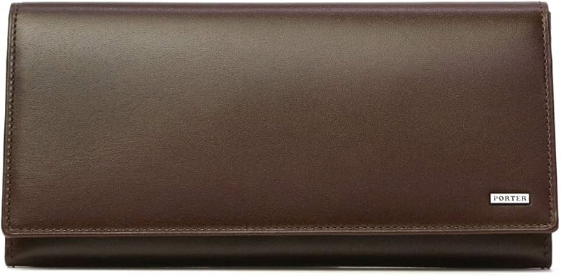 Amazon ポーター Porter シーン 長札ウォレット 小銭入れ付 ブラウン 財布 Amazon ポーター Porter シーン 長札ウォレット 小銭入れ付 ブラウン 財布