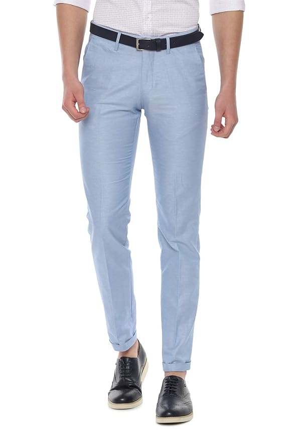 Buy Allen Solly Men's Slim Fit Casual Trousers at Amazon.in