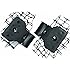 Bird-X Bird Netting Mounting Clips Makes Installing Bird Netting EASY and FAST, Case of 250