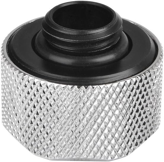 Thermaltake 16 mm Pacific C-PRO G1/4 PETG Tube OD Compression Fitting - Chrome - Image 3