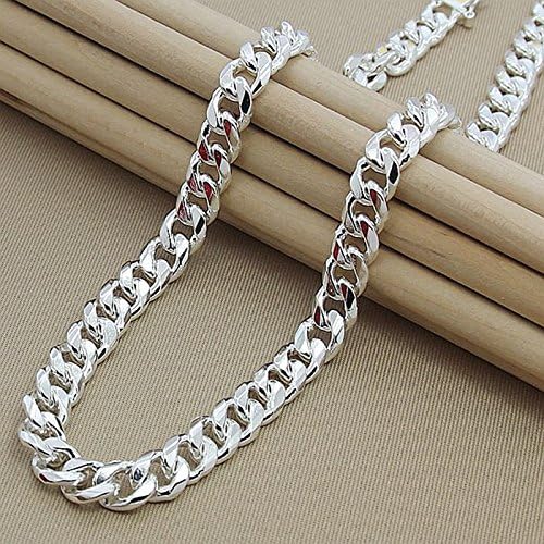 UR925 Fashion Jewelry 925 Silver Plated Simple and Elegant Necklace, P182