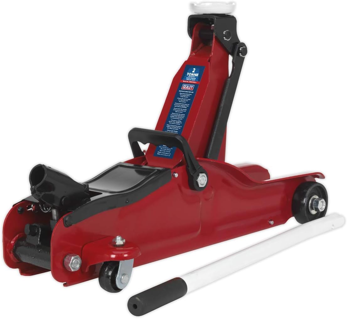 Amazon.fr Sealey Trolley Jack 2 Tonne Low Entry Short Chassis 1050CXLE