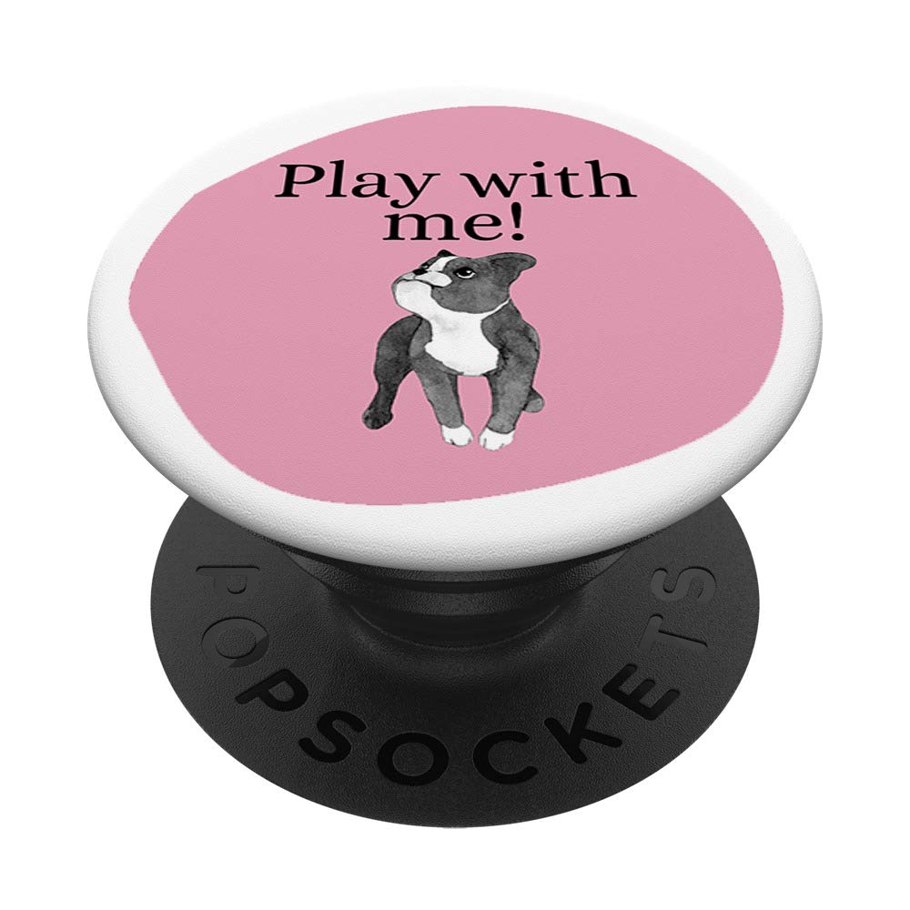 Cute Dog Gifts Pug Funny French Bulldog Gifts Animal Lover PopSockets PopGrip: Swappable Grip for Phones & Tablets