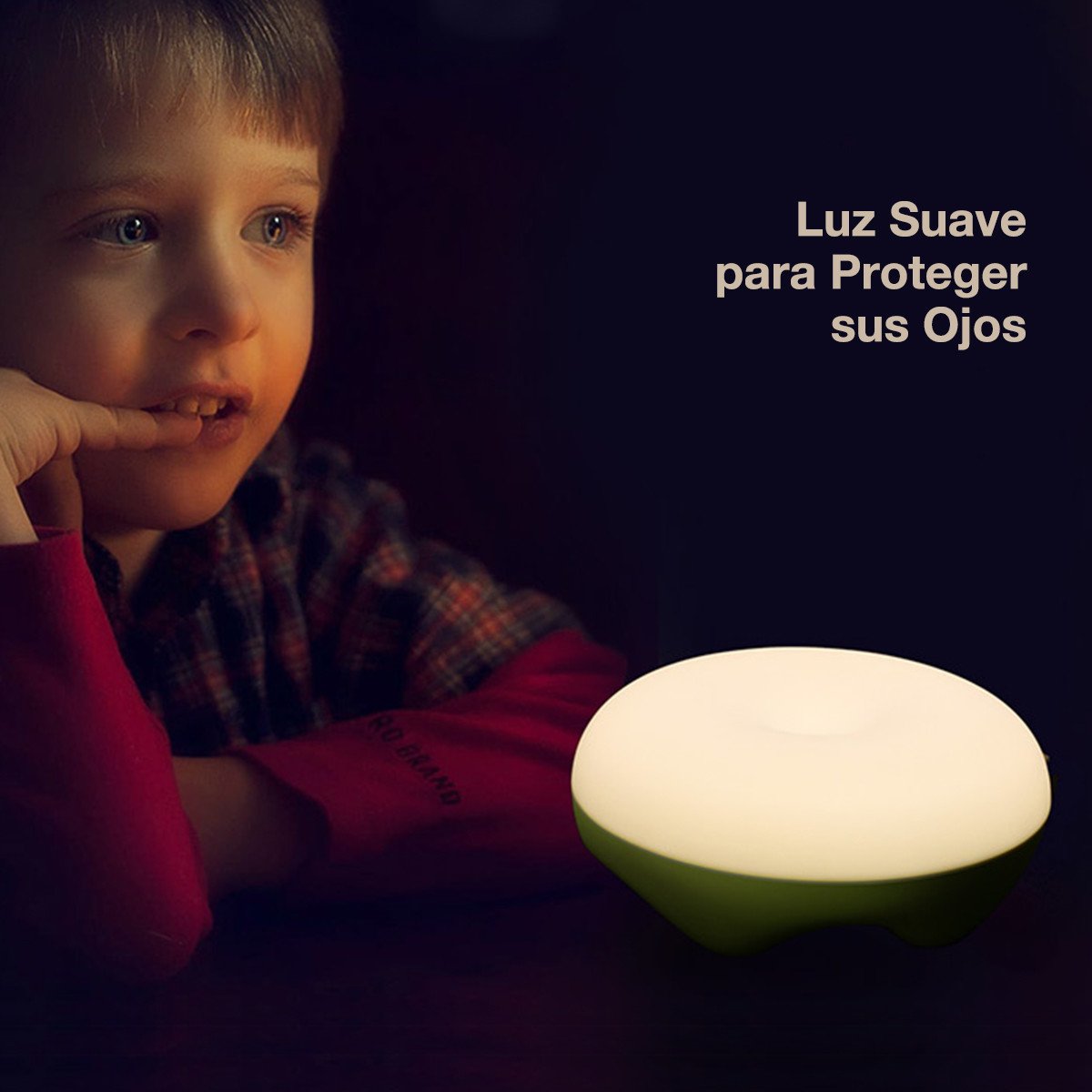 Poweradd LED Luz Lámpara Táctil Nocturno para Camping o Habitación Dormitorio