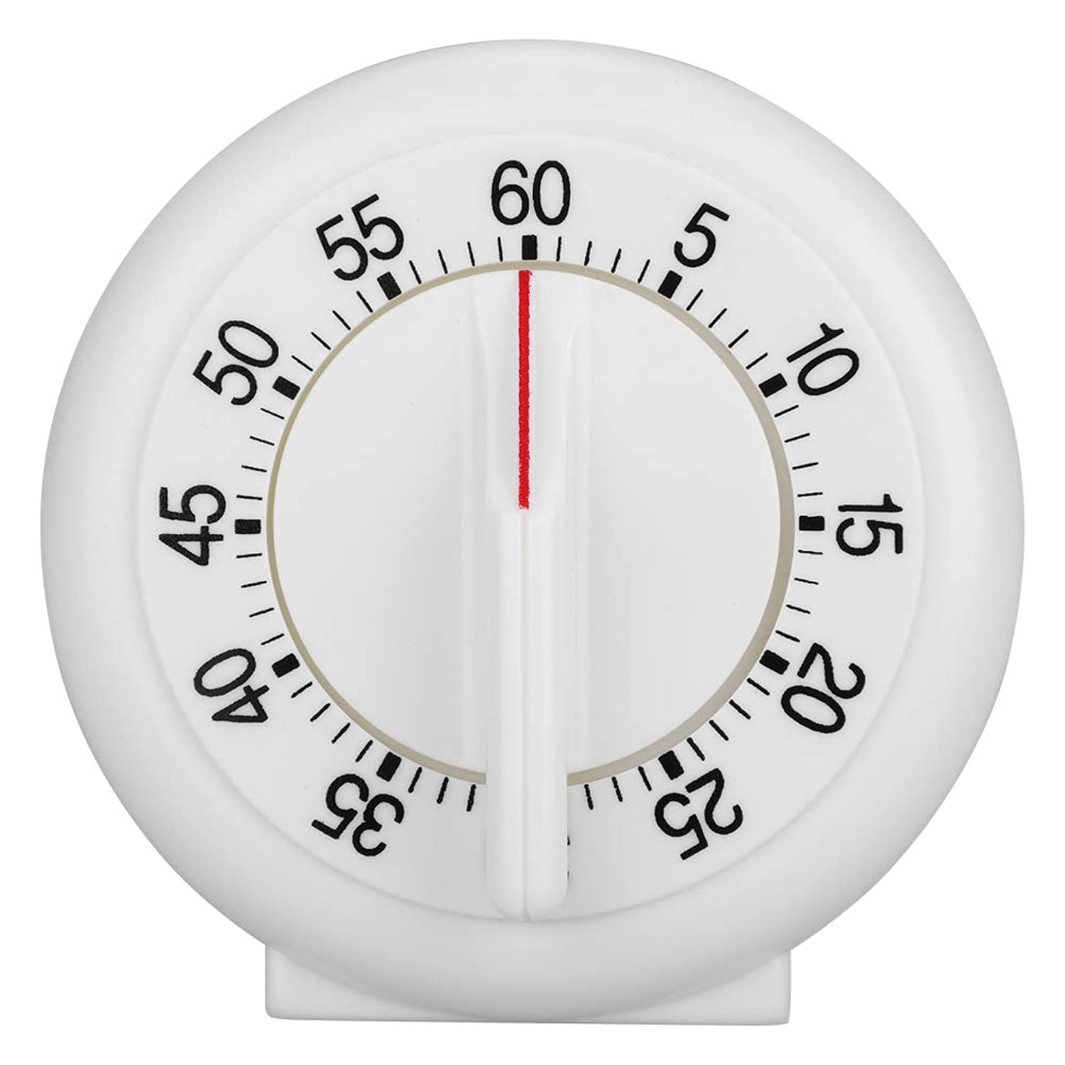 Jeffergarden Kitchen Clock 60 Minute Timer Mechanical Round Shape Kitchen Timer Kitchen Cooking Mechanical Counter Alarm Clock Kitchen Alarm Alarm for Cooking, Baking, Sports