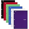 Five Star 4 Pocket Folders, 2 Pocket Folders Plus 2 Additional Pockets, Assorted Colors, 6 Pack (38058)