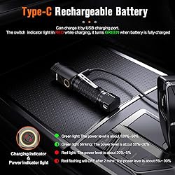 NICRON L71 Tactical Flashlights High Lumens Type-C