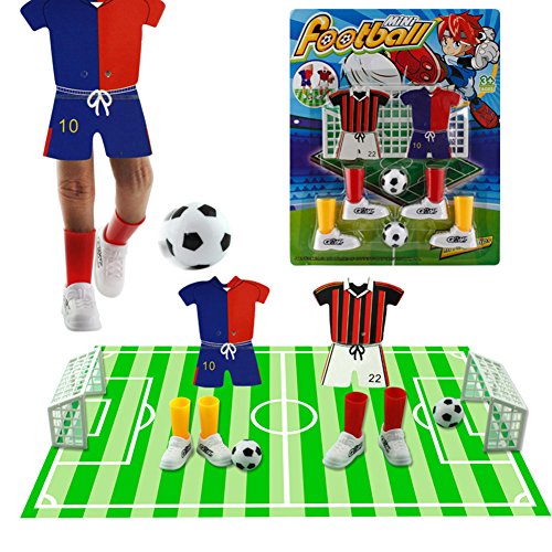 Alasida Finger Football Game Sets with Two Goals Funny Family Party Finger Soccer Game - Thumbnail 7
