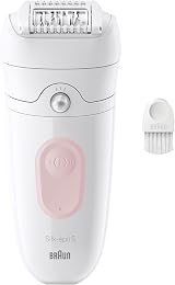 Braun Silk-épil 5 Epilator Wet & Dry 0.5mm MicroGrip 5-000 White Flamingo EU view 6
