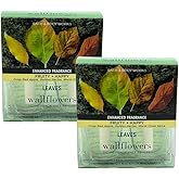Bath & Body Works Slatkin WallFlower Bulb Refills - Leaves - Two Boxes, Four Bulbs!
