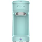 CULINARY CHEF Frigidaire ECMK088-MINT Retro Single Serve Maker, Brewer for Ground Coffee, MINT
