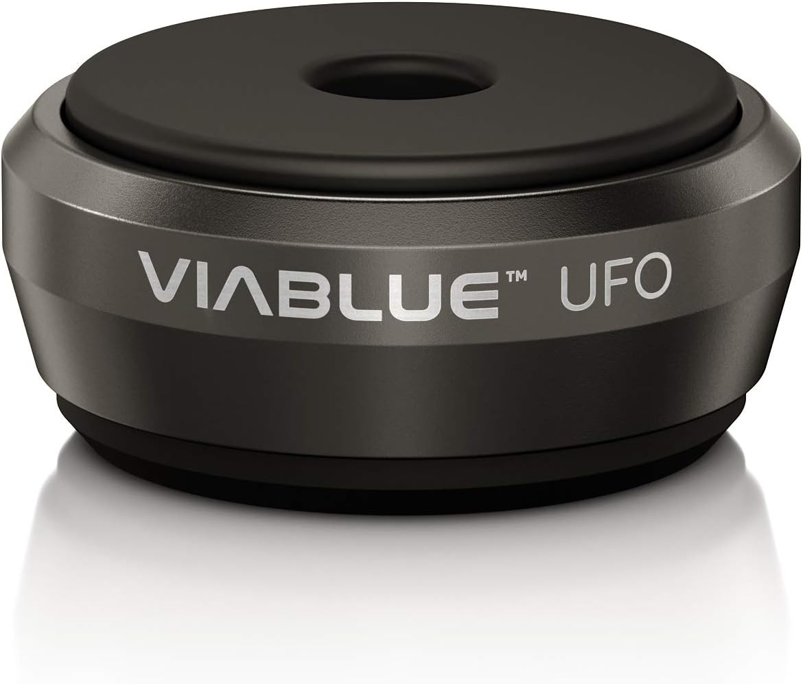 Viablue UFO Absorber, Diameter 3.5 cm, Shock / Resonance / Vibration Damper for Speakers