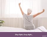 Lynmark Waterproof Bed Protector with Tuck-In Flaps 135x85cm White view 7