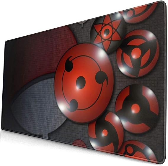 Professional Computer Naruto Sharingan Mouse Pad with