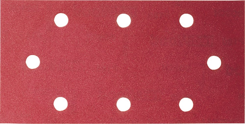 Bosch 2608608X97 "Expert" Sanding Sheet for Wood, 0 V, Red, 93 x 186 mm, Set of 10 Piece
