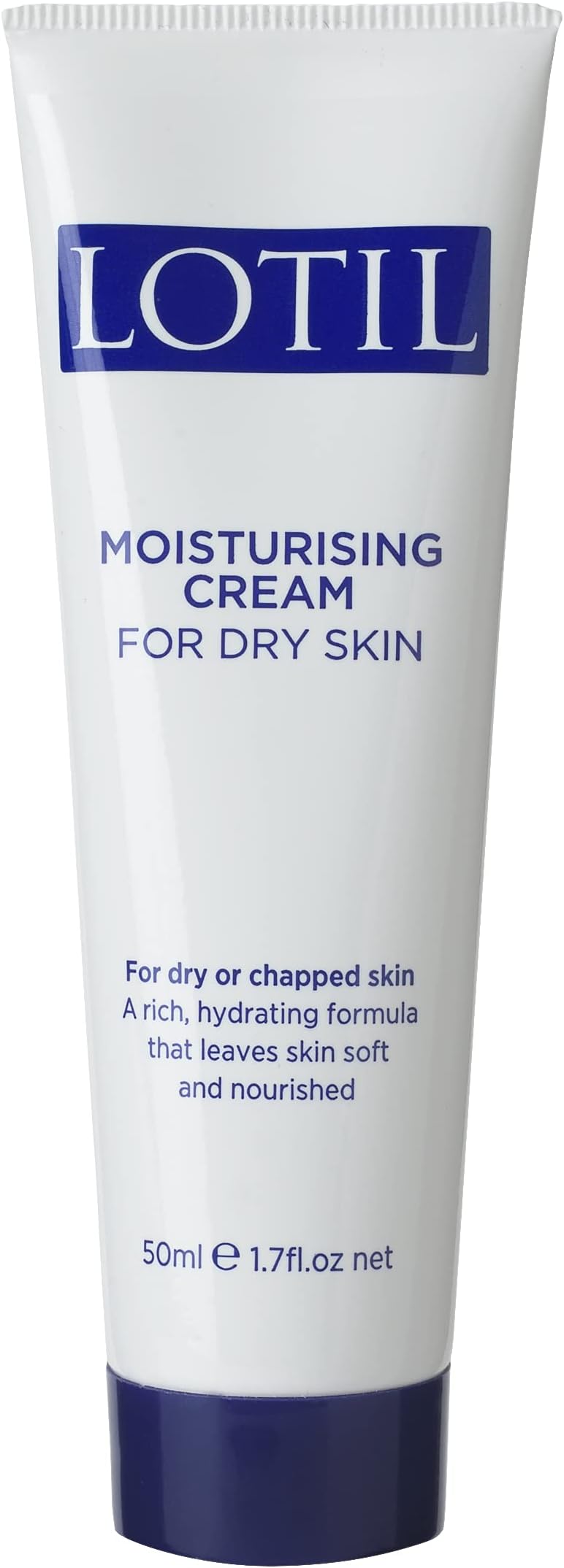 Lotil Cream Dry Skin 50ml - 6 Pack - Soothing Moisturiser for Hands Feet