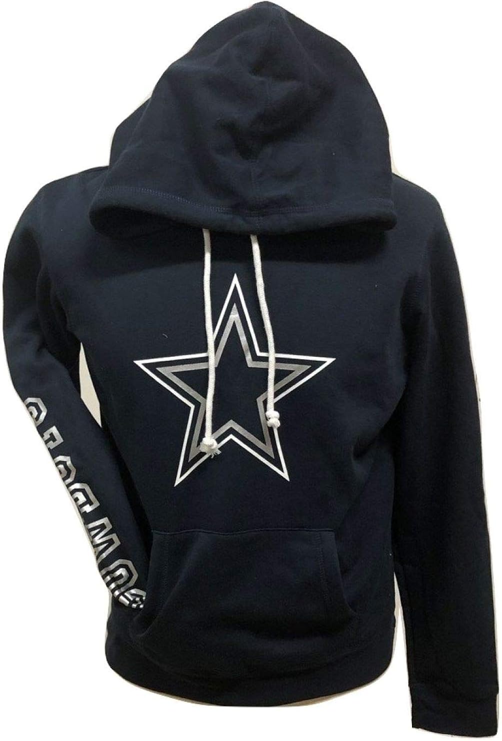 women's navy hoodie