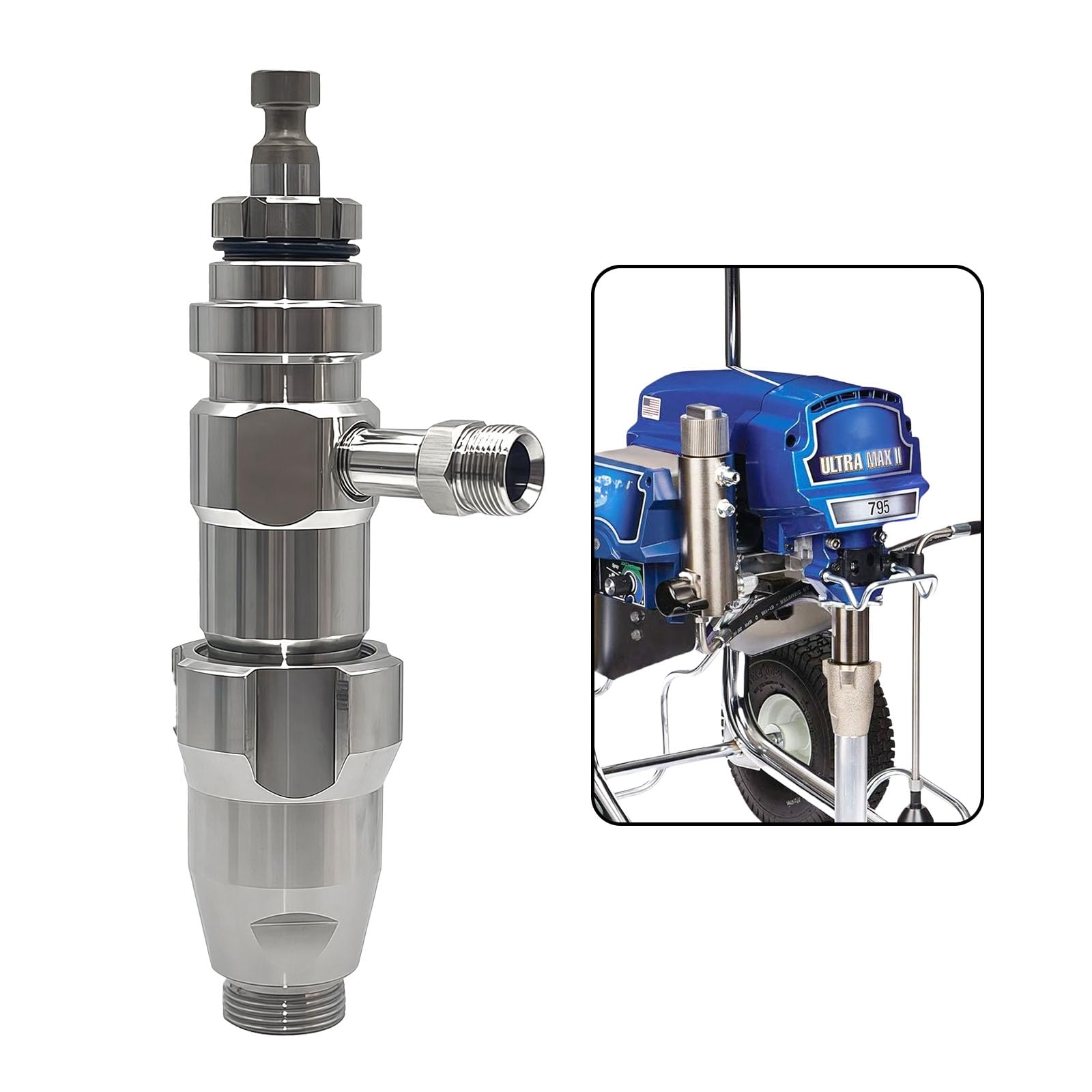 Photo 1 of 16X414 Airless Pump for Graco 695 PC Pro 795 PC Pro Airless Paint Sprayer Aftermarketr, High Pressure Endurance Pump Assembly