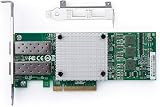 10Gtek 10Gb PCI-E NIC Network Card Dual SFP+ Broadcom BCM57810S SR-IOV view 3
