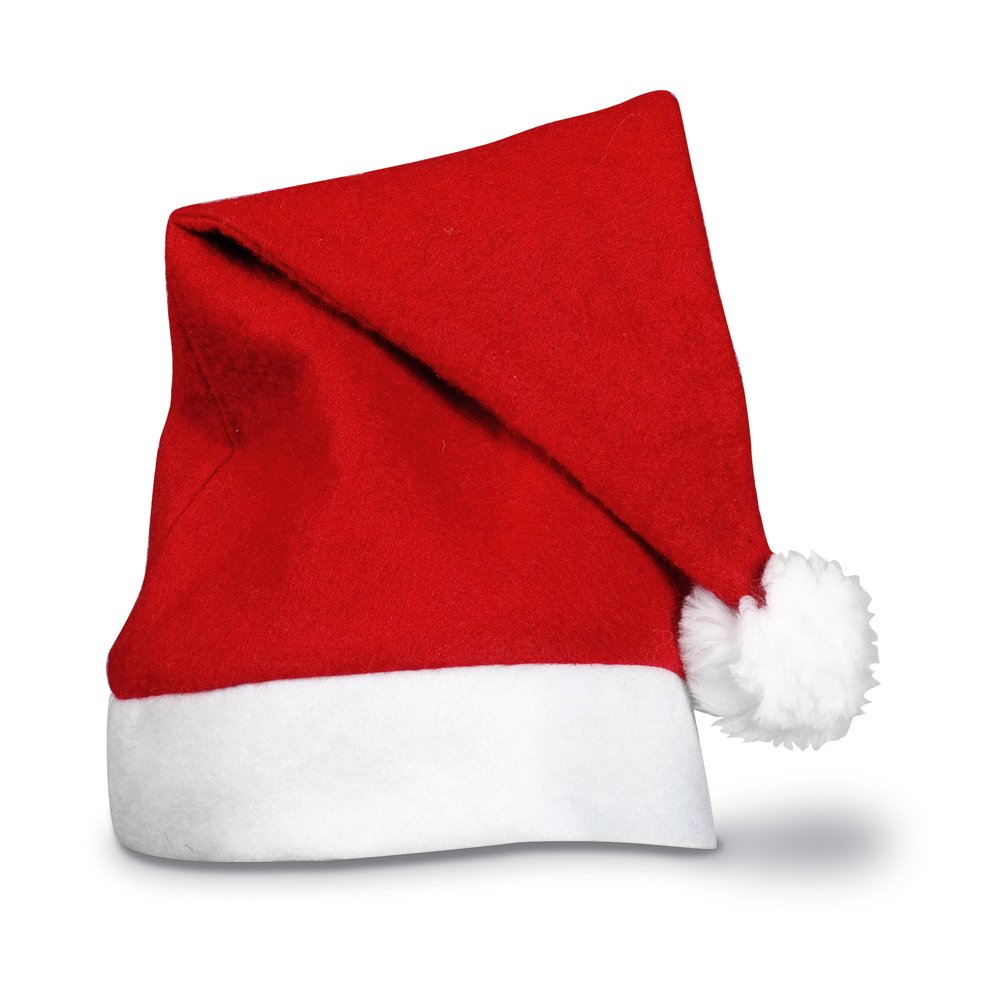 eBuyGB Pack of 10 Adults Unisex Festive Christmas Santa Hat (Red)
