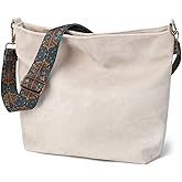 LAVTUG Hobo Bag for Women, Vegan Leather Shoulder Handbags Slouchy Bag with Zipper Everyday Tote Purse, Adjustable Strap | Slouchy, for Work, Travel, Weekender