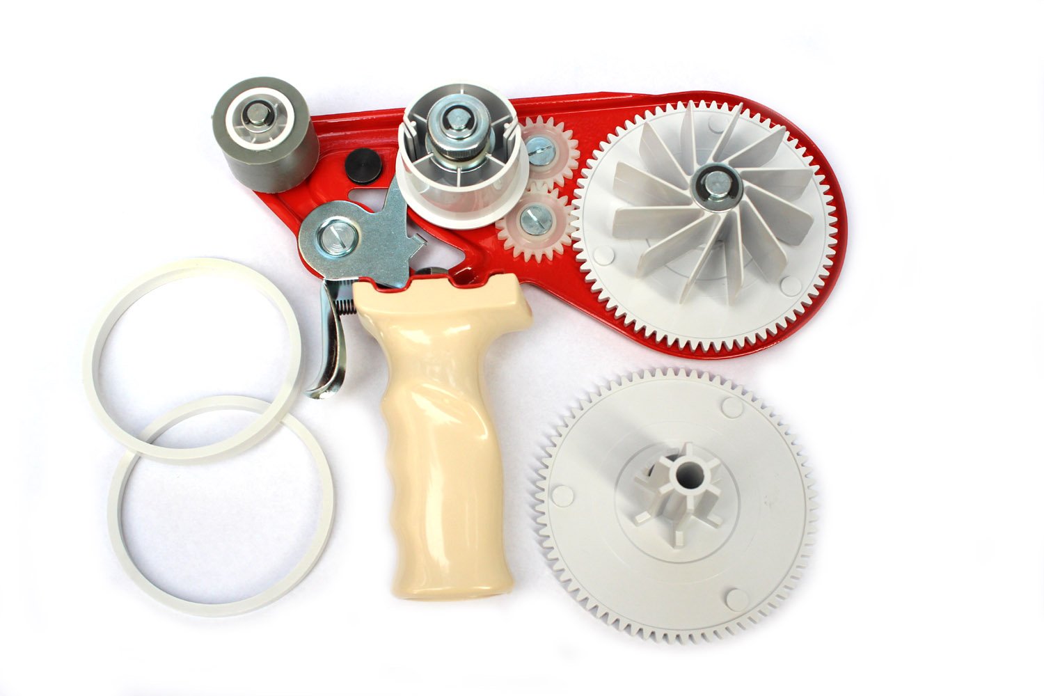 BONUS Eurotech 3AY00.11.0025/001 Manual Dispenser DSH/25 For Double Sided Adhesive Transfer And Non Woven Tapes For The Maximum Widths: 25 mm, Orange