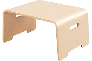 Back2School Express Bentwood Floor Desk, Kids Furniture, Natural