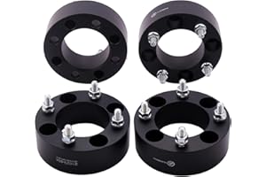 VLAOSCHI Black Forged ATV UTV 4x110 Wheel Spacers 2 Inch with 12x1.25 Studs Compatible with Yamaha Viking Wolverine YXZ1000R | CFMOTO ZForce 950 UForce 1000 - Pack of 4
