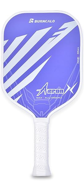 CARBON FIBER PICKLEBALL PADDLE – 16MM POLY CORE, LIGHTWEIGHT POWER PADDLE WITH TEXTURED SURFACE FOR SPIN & PRECISION, DESIGNED FOR MEN AND COMPETITIVE PLAY (PURPLE)