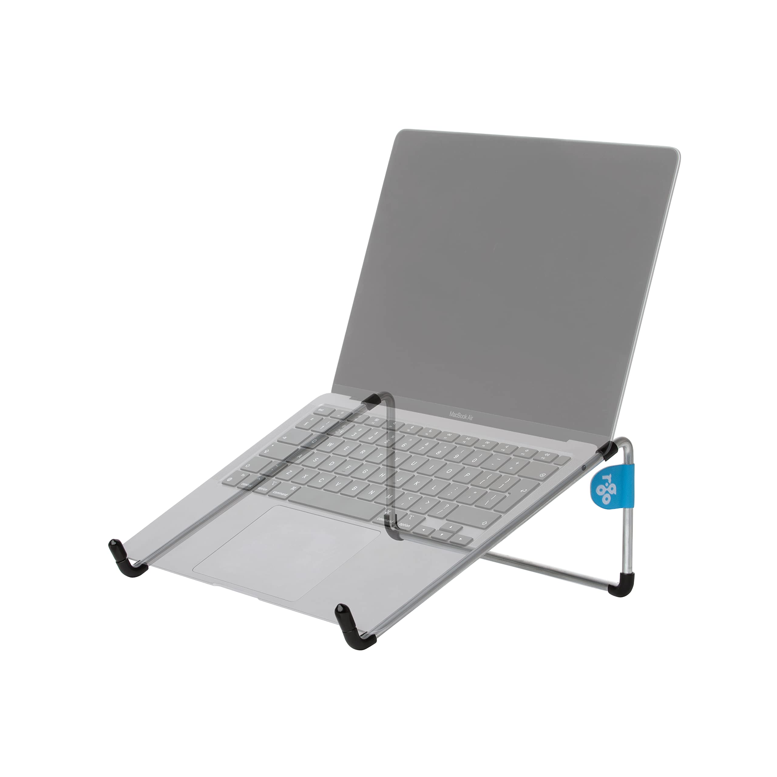 R-Go Steel Basic Laptop Stand, silver