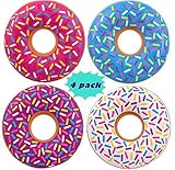 INFLATABLE DONUTS - 36 inch - Pool party floats and donut party decorations