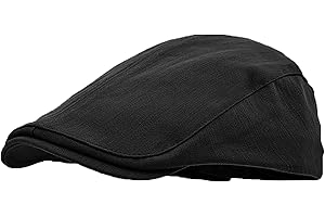 Bigoco Mens Flat Cap Newsboy Beret Hat Adjustable Cabbie Gatsby Cap Hunting Lvy Irish Dad Driving Hats