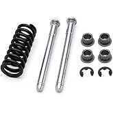 HiSport Door Hinge Pin and Spring with Bushing Repair Kits Replaces 38419 | Compatible with Chevrolet Chevy Blazer 1995-2005 S10 Pickup 1994-2004 GMC Jimmy 1995-2005 Sonoma 1994-2004 Oldsmobile Bravada