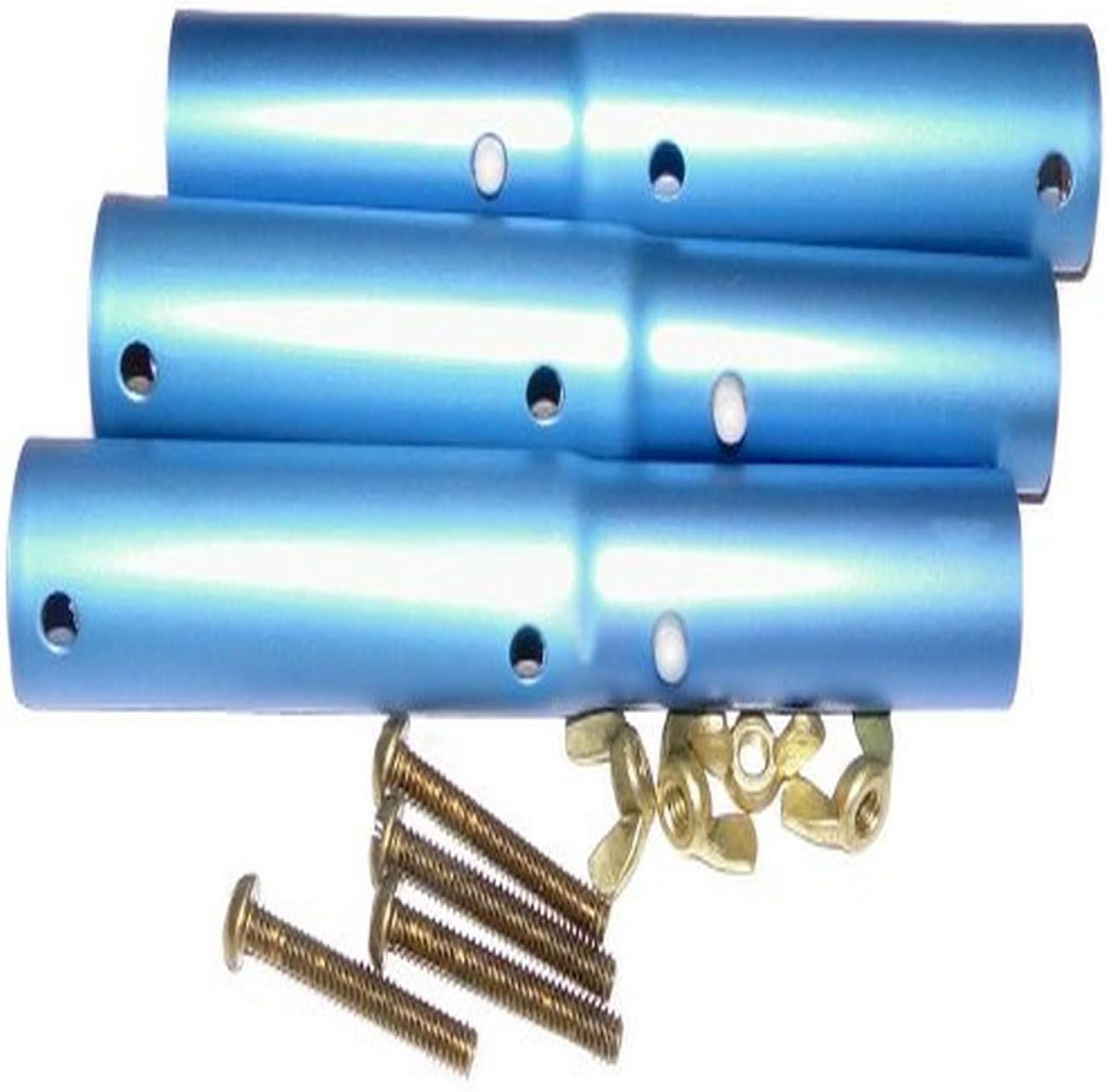 Pentair R221126 147 Pool Pole Adapter with Brass Bolts and