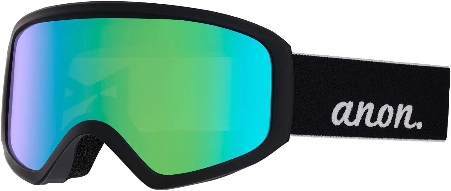 green snowboard goggles