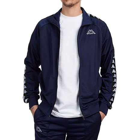 Kappa - Sweatshirt - Banda Anniston Slim - Blau/Schwarz