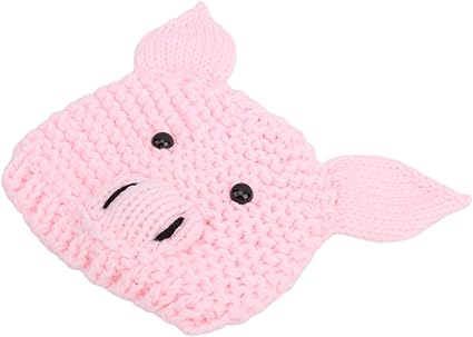 Amazon Co Jp 写真の帽子 赤ちゃんのかぎ針編みの帽子 色あせやにおいがなく 赤ちゃんの子供のための快適でソフトなタッチを簡単に脱ぐことができます Pink ホーム キッチン