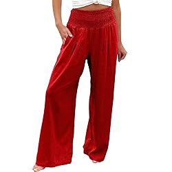 Sweatpants Women Women High Waisted Wide Black Yoga
