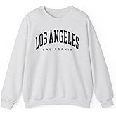 CUSTOMI Los Angeles California Adult Unisex Crewneck Sweatshirt